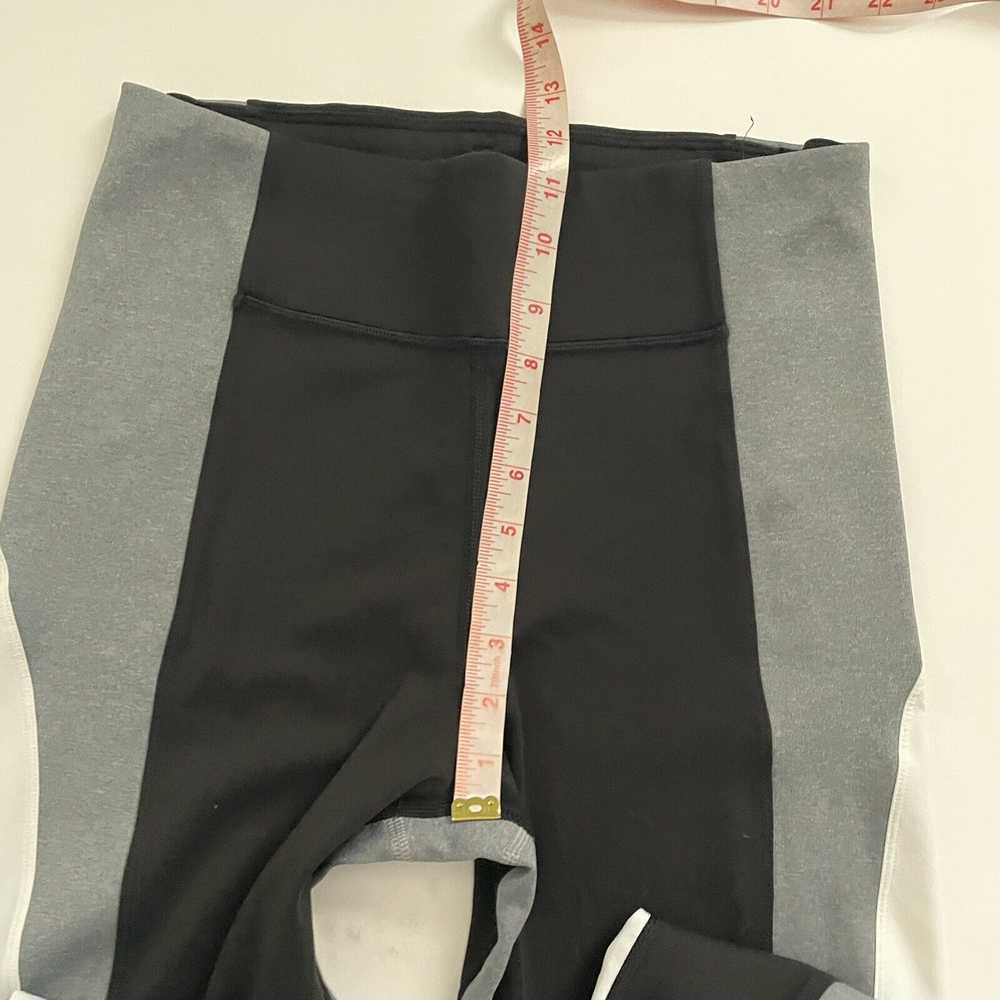 Athleta Crest Colorblock Tight Legging Black Whit… - image 8