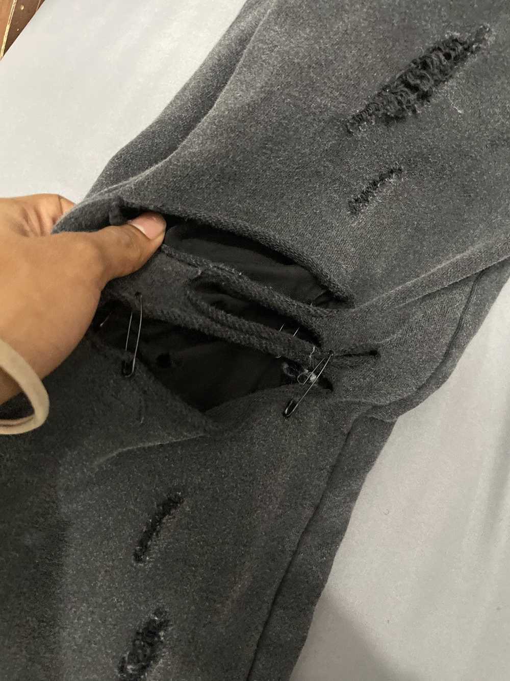 Streetwear Distressed Flared Long Sweatpants - image 4