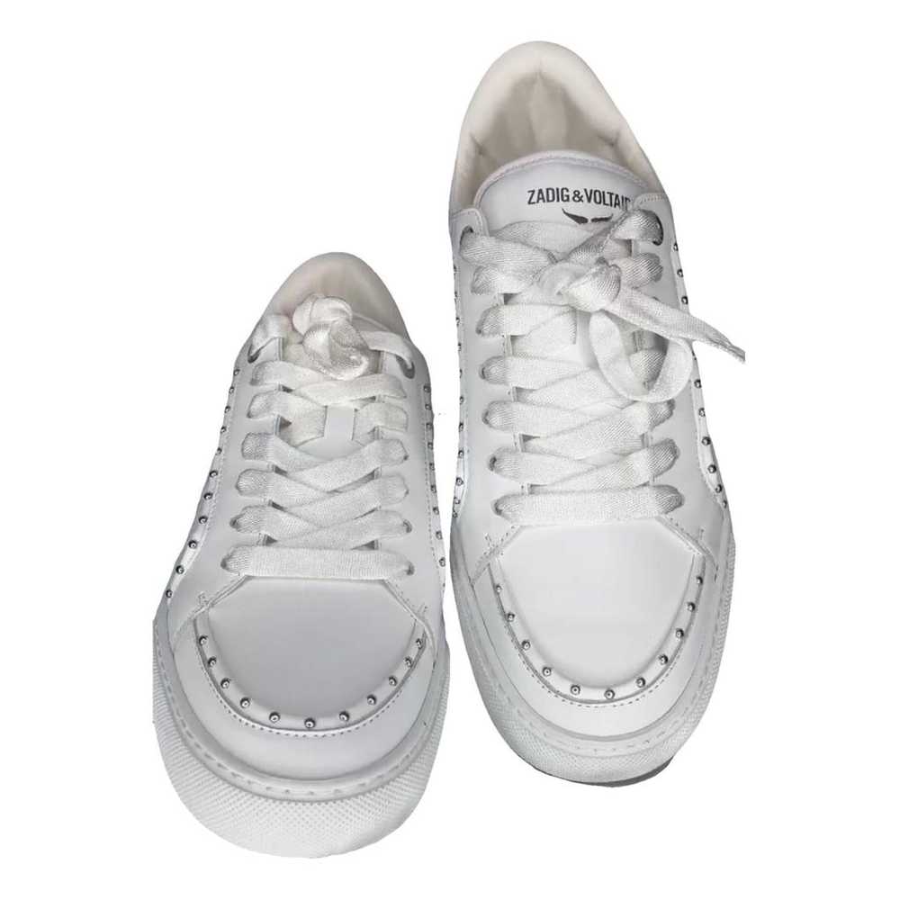 Zadig & Voltaire Zadig Stars leather trainers - image 1