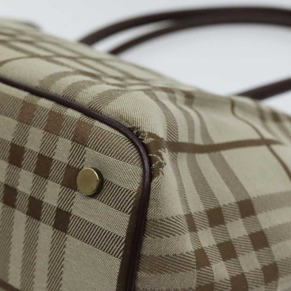 Burberry Nova Check Beige Canvas Tote Bag (Pre-Ow… - image 10