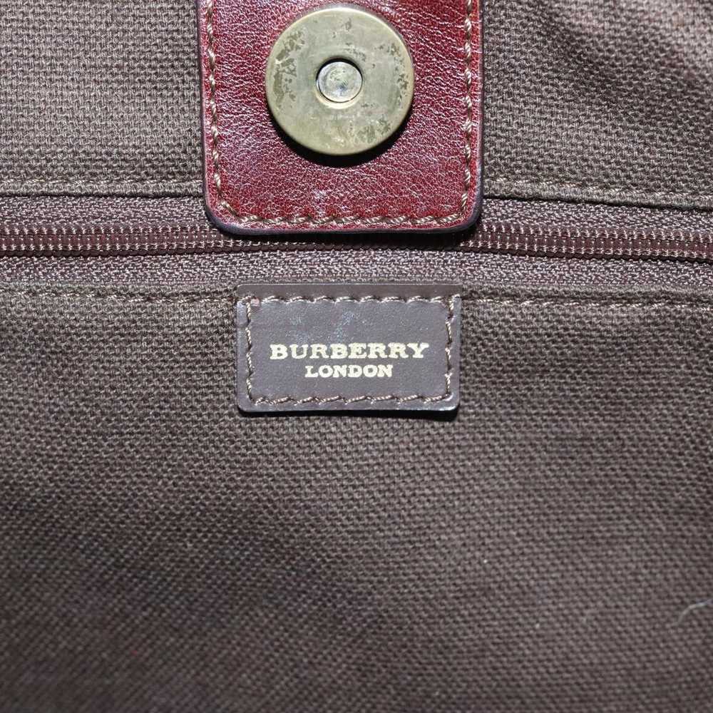 Burberry Nova Check Beige Canvas Tote Bag (Pre-Ow… - image 9