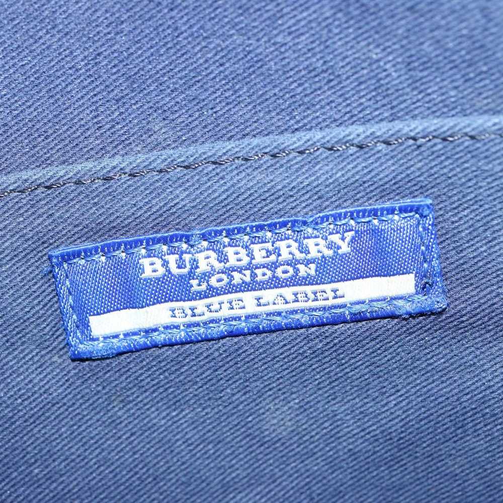 Burberry Navy Canvas Handbag (Pre-Owned) - image 8