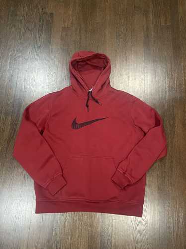 Nike Nike red and black hoodie