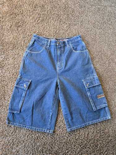 Wu Wear Wu Wear blue denim jean shorts rare y2k vt