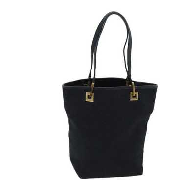 Gucci GUCCI GG Canvas Tote Bag Black - image 1