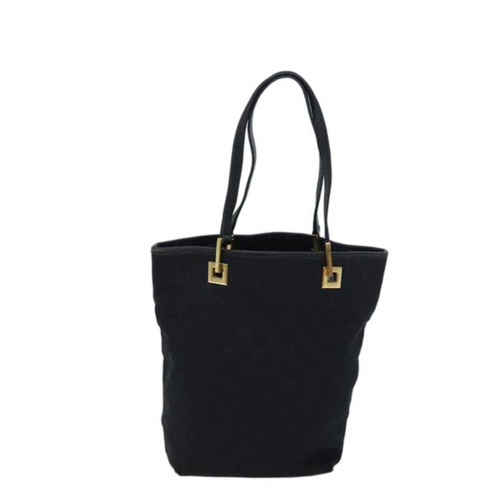 Gucci GUCCI GG Canvas Tote Bag Black - image 2