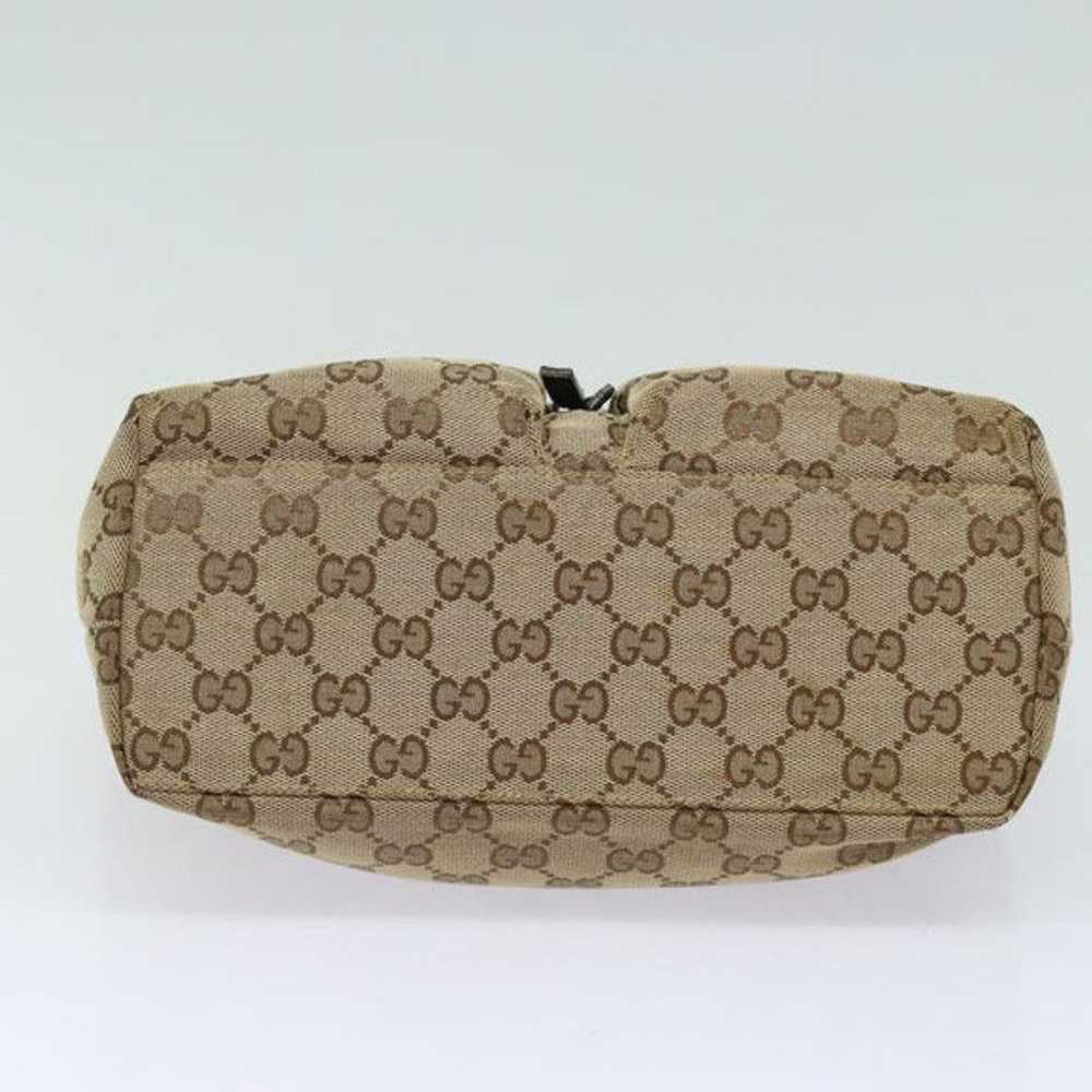 Gucci GUCCI GG Canvas Hand Bag Beige 002 1080 - image 5