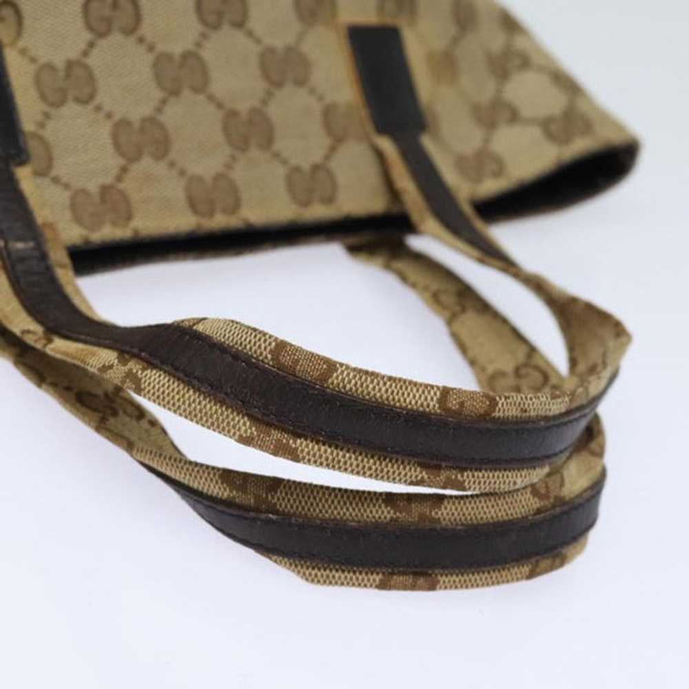 Gucci GUCCI GG Canvas Hand Bag Beige 002 1080 - image 7