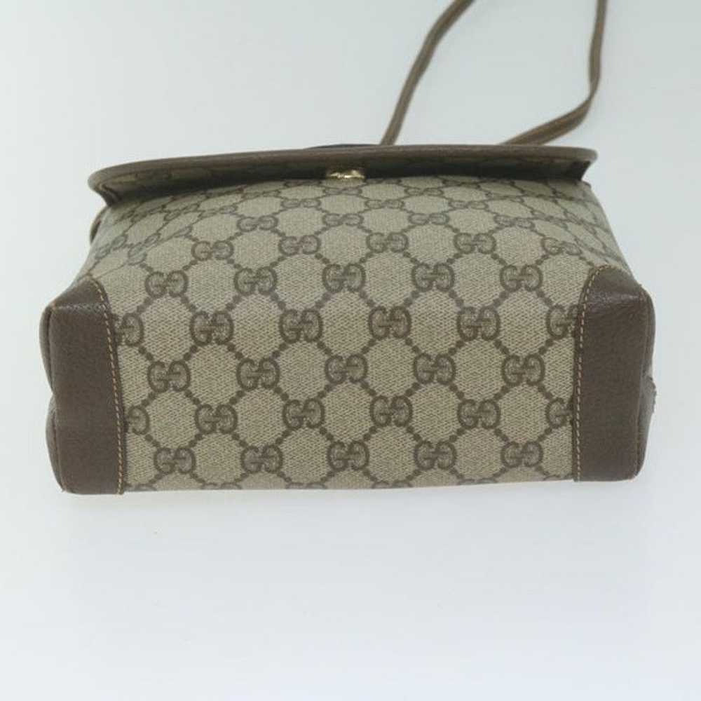 Gucci GUCCI GG Canvas Shoulder Bag PVC Beige Brown - image 5