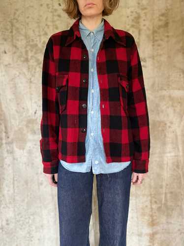 50s Buffalo Plaid Jacket - image 1