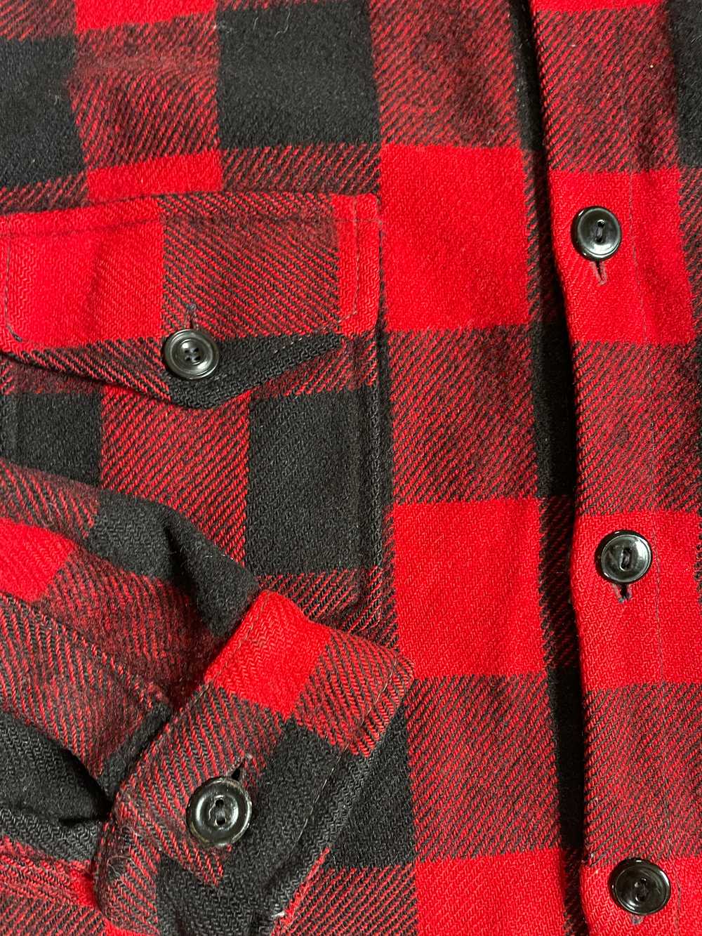 50s Buffalo Plaid Jacket - image 7