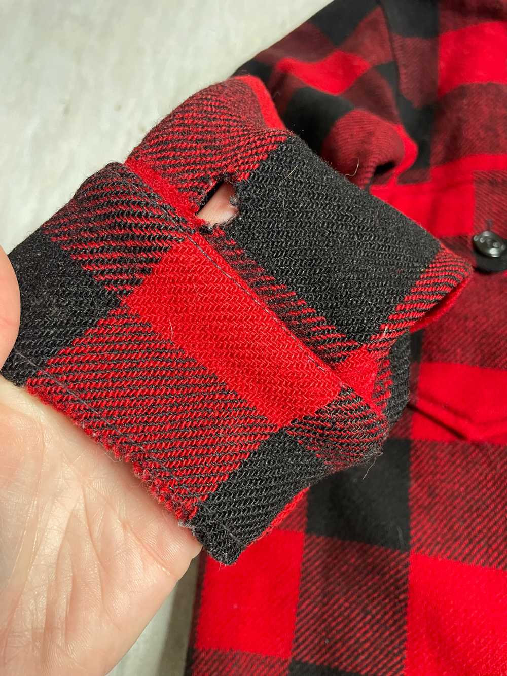 50s Buffalo Plaid Jacket - image 8