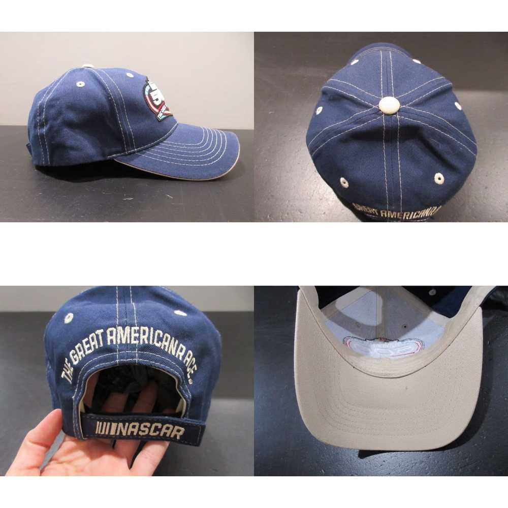 NASCAR Nascar Hat Cap Strap Back Blue White Dayto… - image 4