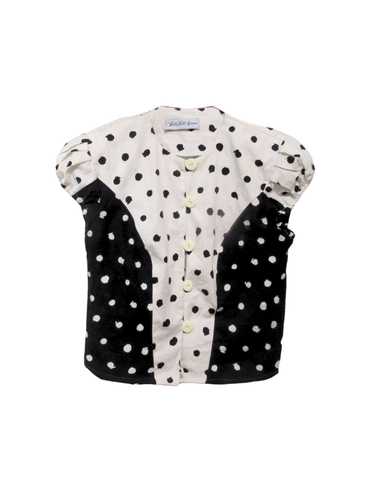 Polka Dot Blouse (XS)