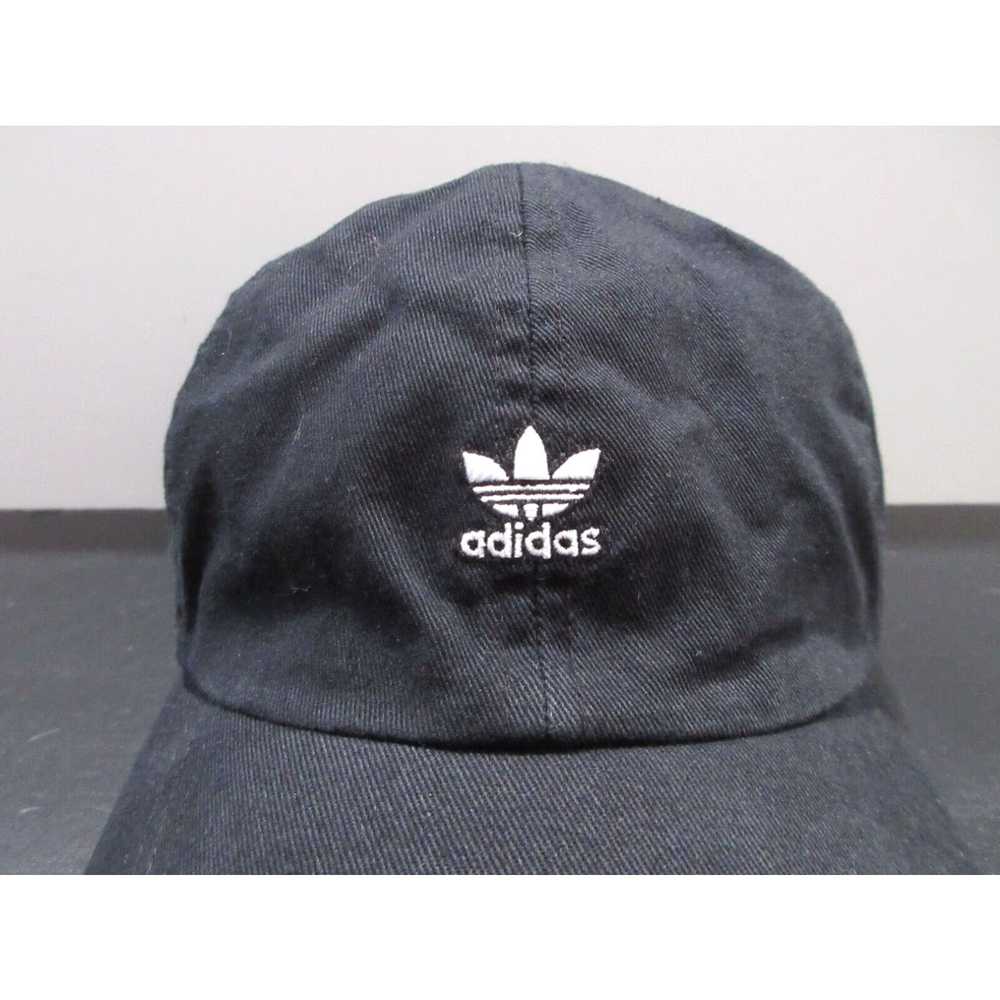 Adidas Adidas Hat Cap Strap Back Black White Tref… - image 2