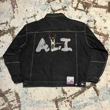 FUBU Platinum Mohammad Ali Vintage Denim factory Jacket Men’s XL