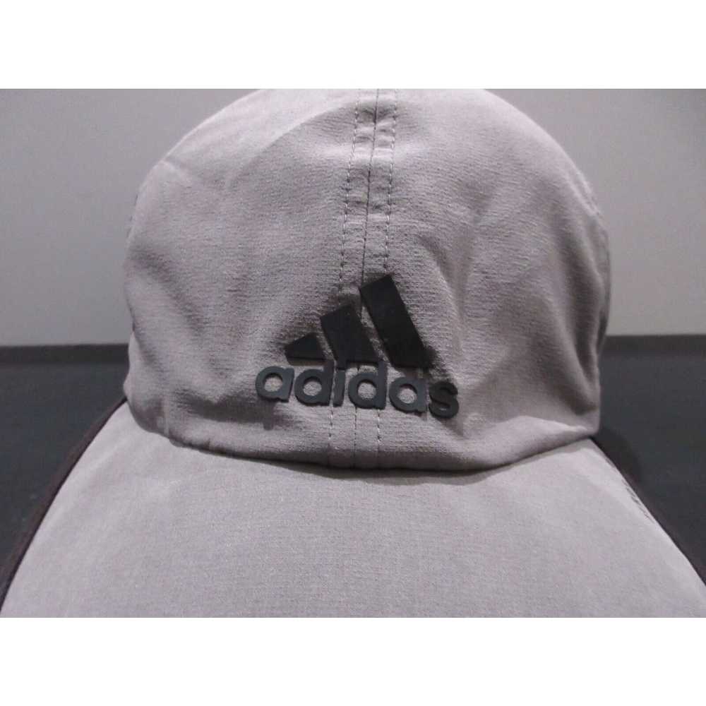 Adidas Adidas Hat Cap Strap Back Gray Black Run P… - image 2