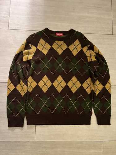 Supreme Supreme Argyle Sweater - image 1