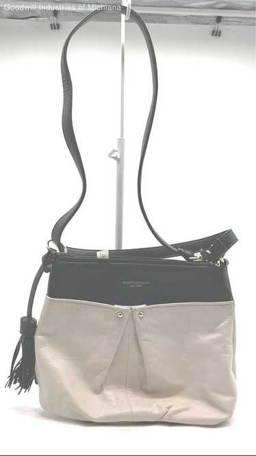 Ladies Black & White Tignanello Handbag