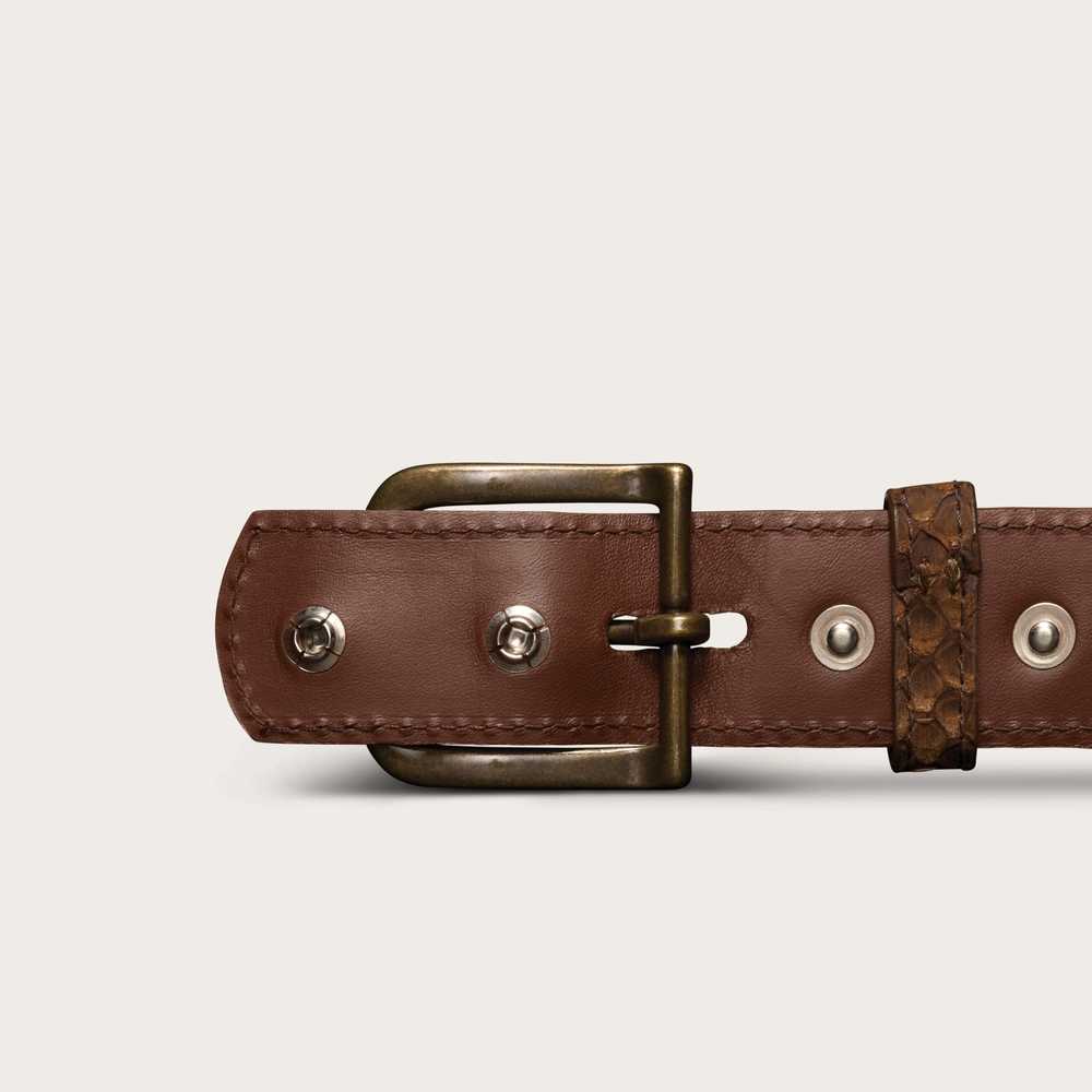 Tecovas Python Belt - Sport Rust Python - image 5