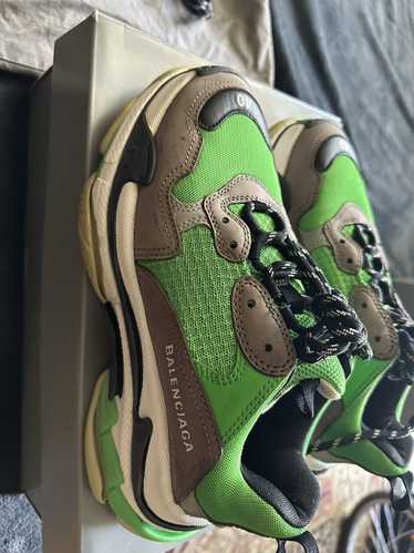 Balenciaga Balenciaga triple s green/grey - image 1