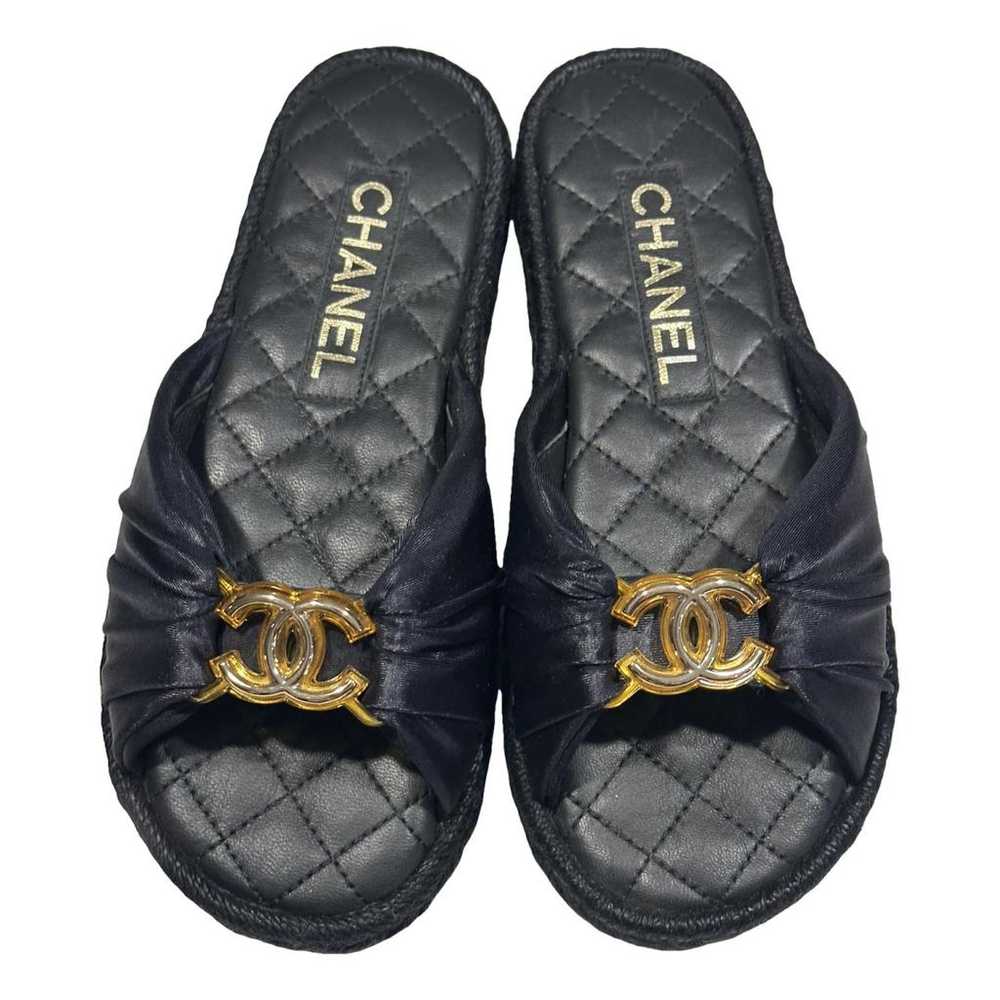 Chanel Cloth sandal - image 1