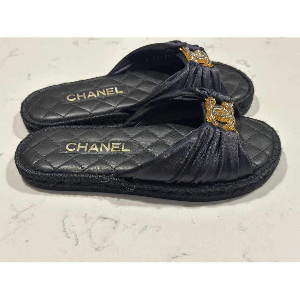 Chanel Cloth sandal - image 2