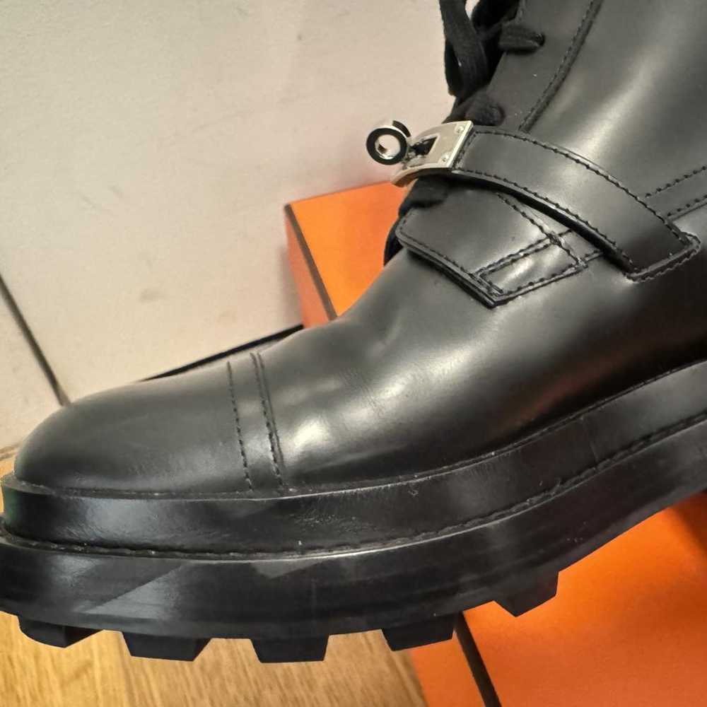 Hermès Leather boots - image 6