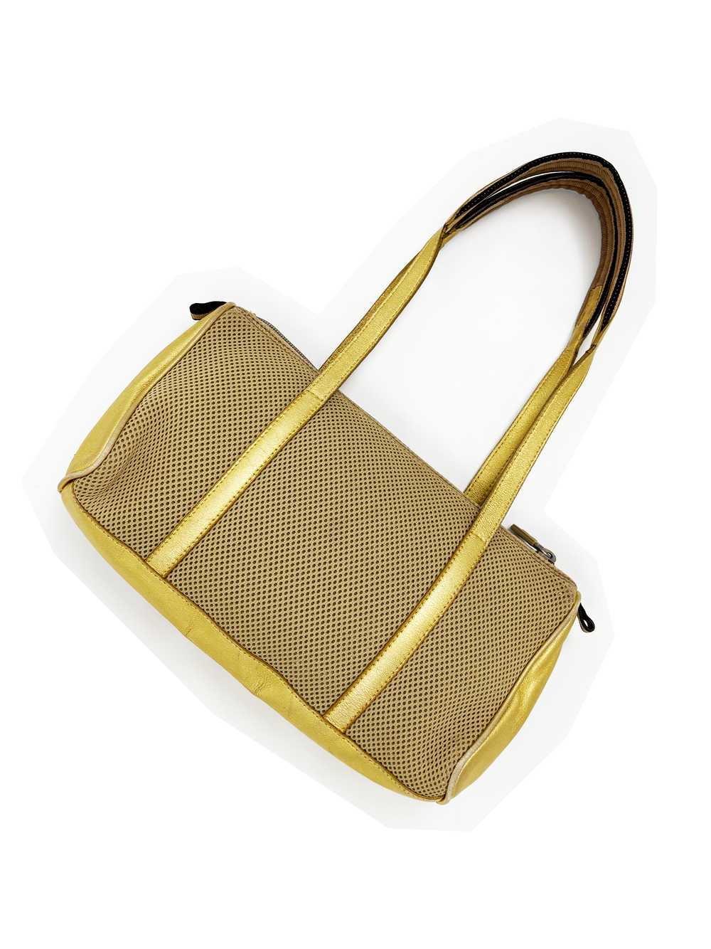 Miu Miu 90s gold leather bag - image 1