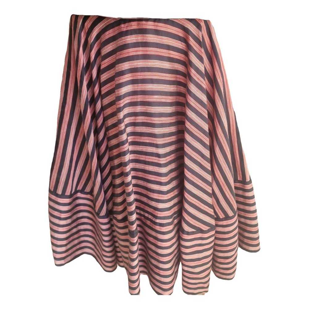 Vivienne Westwood Anglomania Linen mid-length skirt