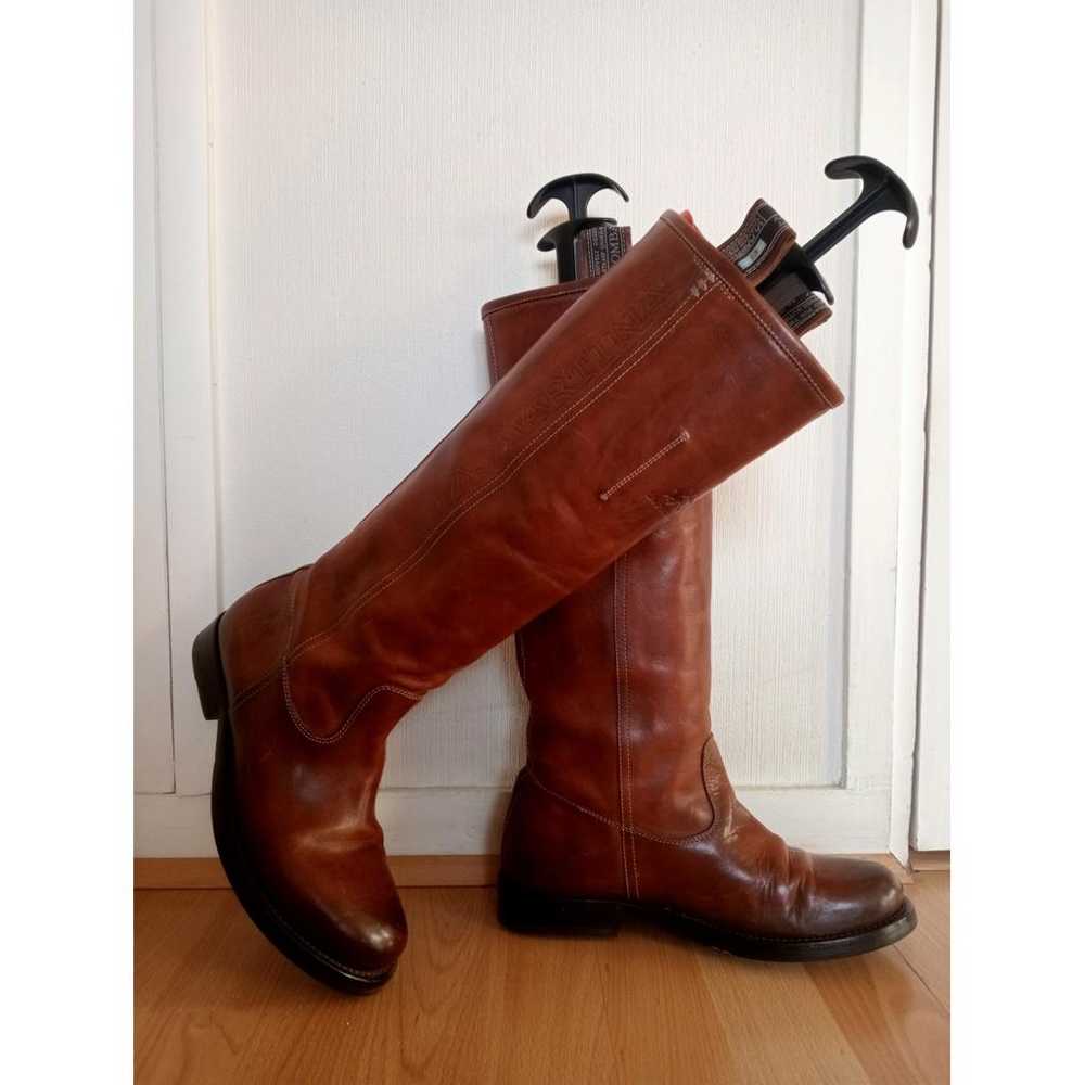 LA Martina Leather biker boots - image 3