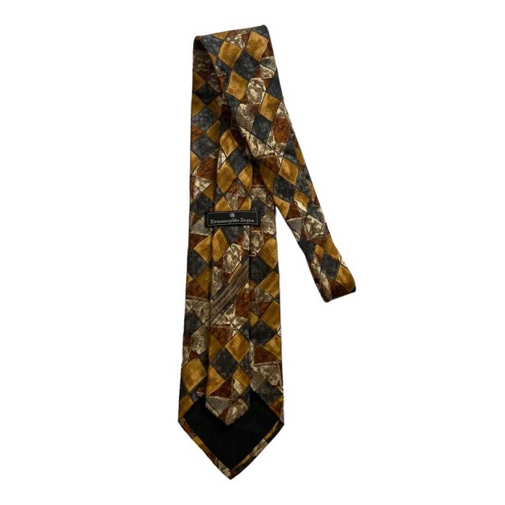 Ermenegildo Zegna Silk tie - image 2