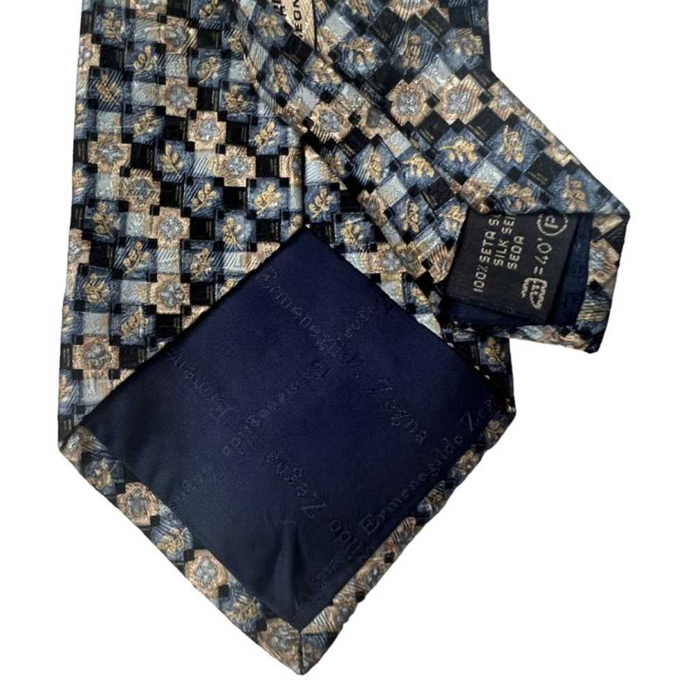 Ermenegildo Zegna Silk tie - image 5