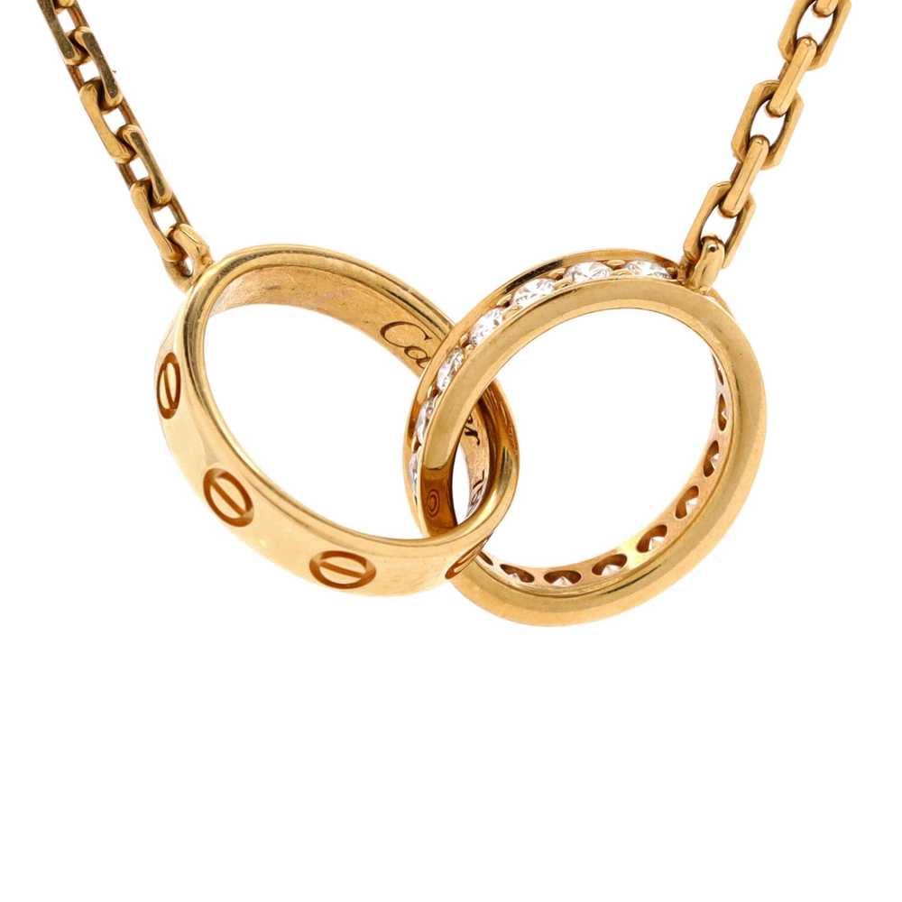 Cartier Love Interlocking Necklace - image 1