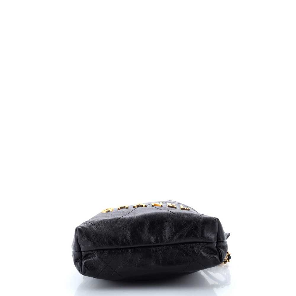 CHANEL 22 Chain Hobo Quilted Calfskin with Pearl … - image 4