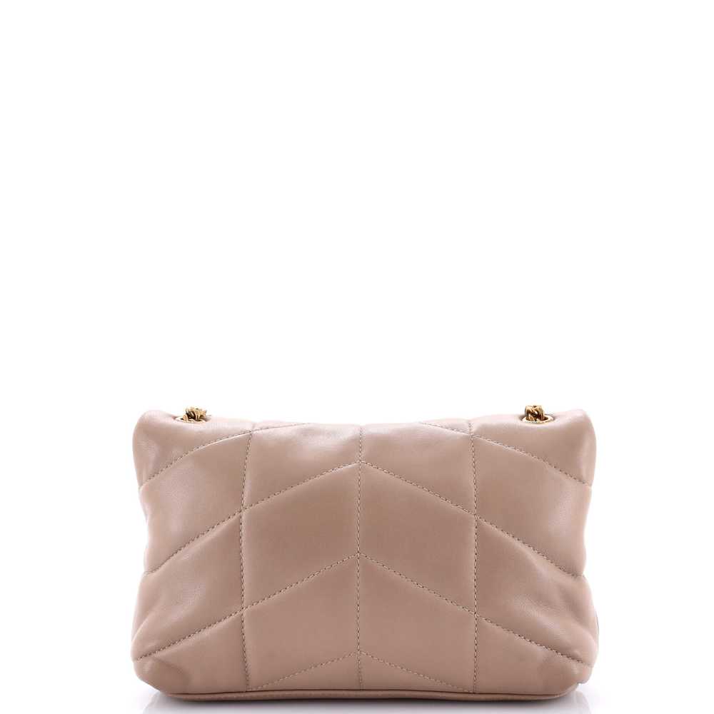 Saint Laurent Loulou Puffer Shoulder Bag Quilted … - image 3