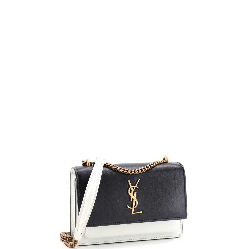 Saint Laurent Sunset Chain Wallet Leather - image 2