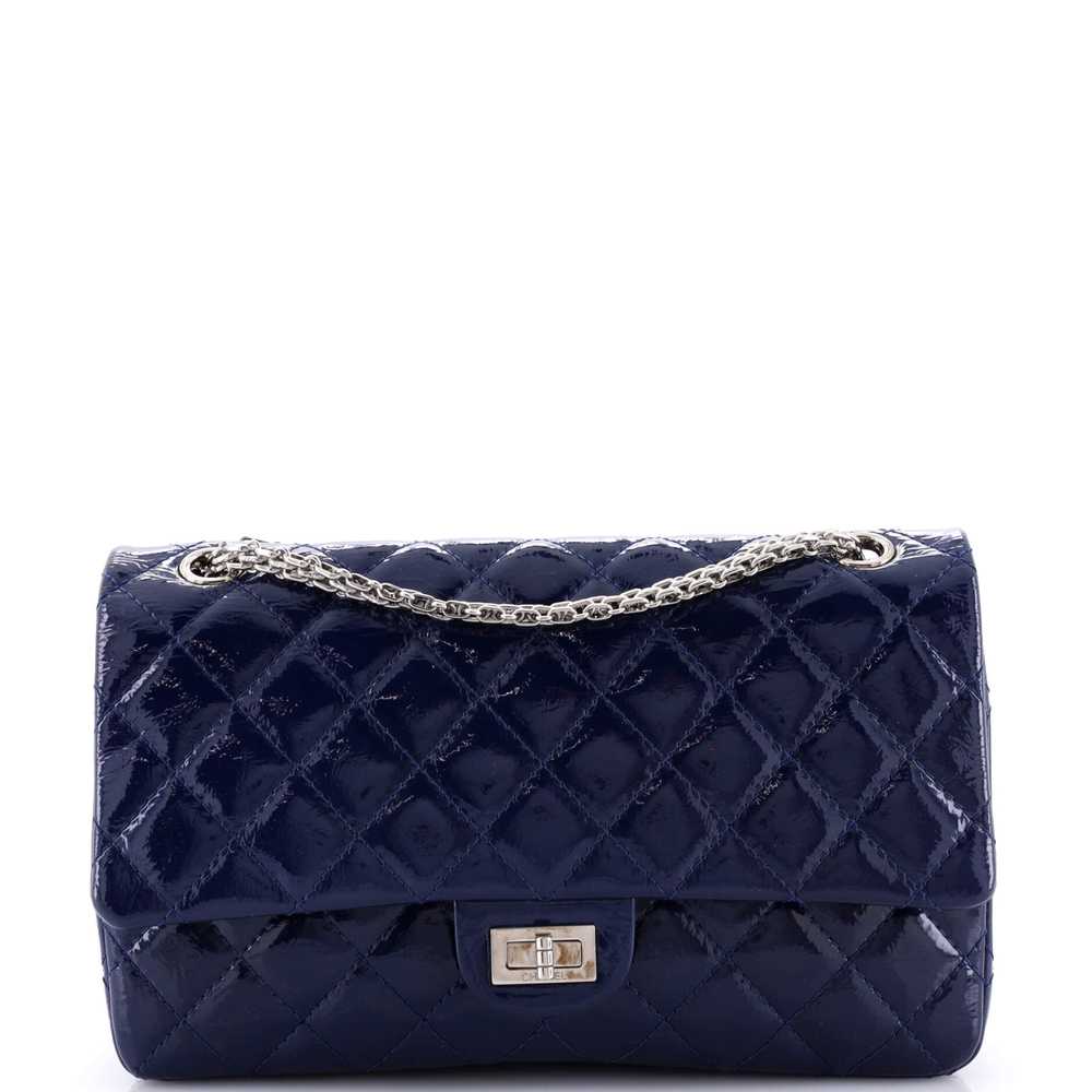 CHANEL Reissue 2.55 Flap Bag Quilted Crinkled Pat… - image 1