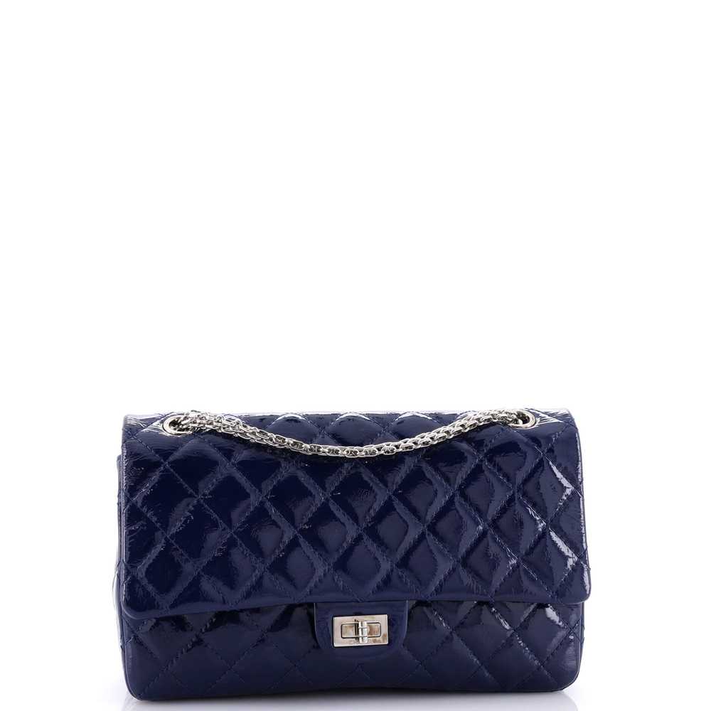 CHANEL Reissue 2.55 Flap Bag Quilted Crinkled Pat… - image 2