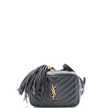 Saint Laurent Lou Belt Bag Matelasse Chevron Leath