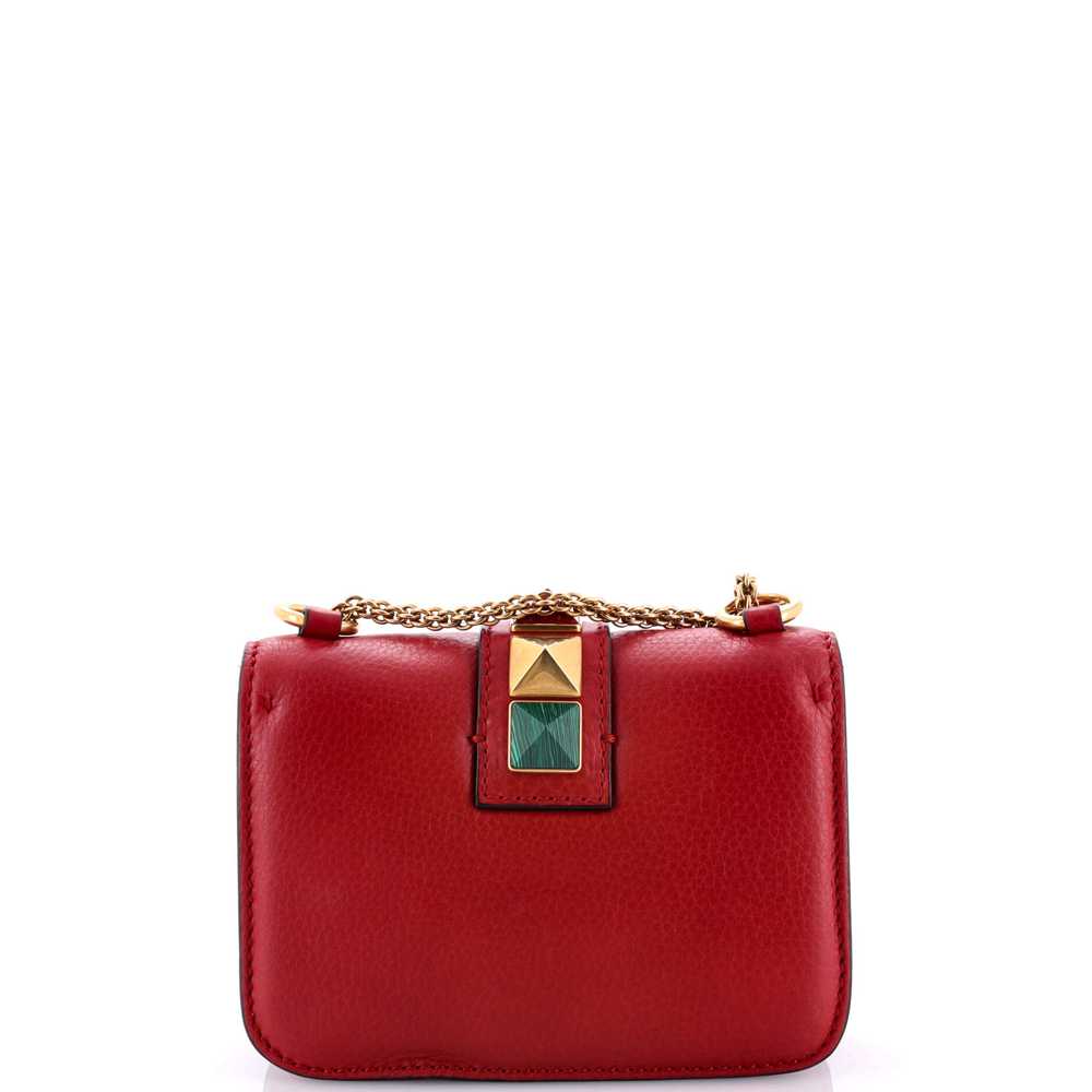 VALENTINO GARAVANI Glam Lock Shoulder Bag Leather… - image 3