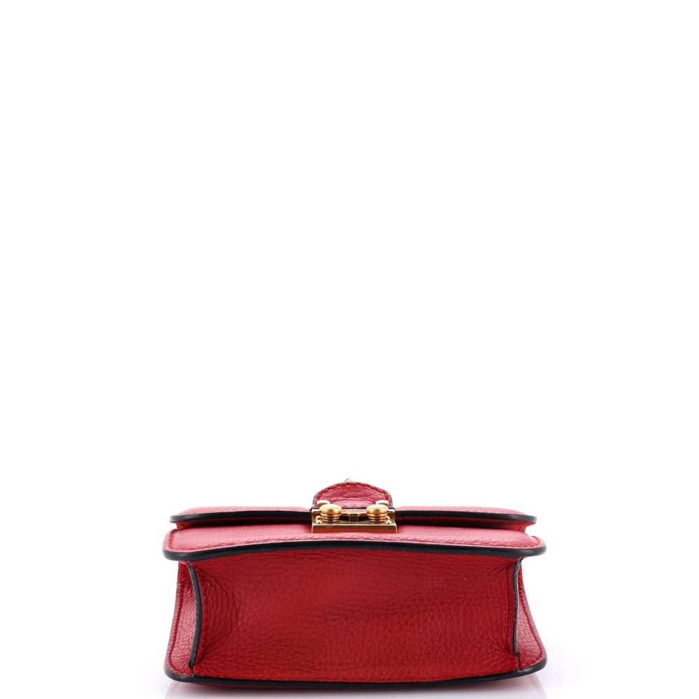 VALENTINO GARAVANI Glam Lock Shoulder Bag Leather… - image 4