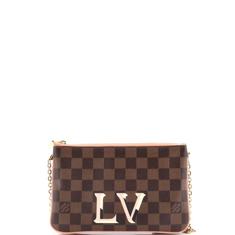 Louis Vuitton Double Zip Pochette Damier - image 1