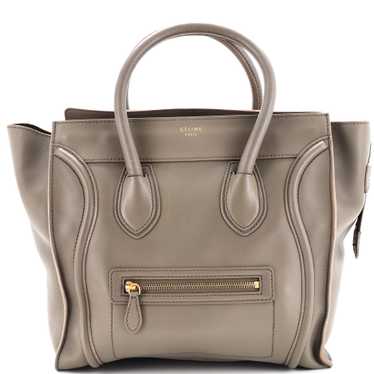 CELINE Luggage Bag Smooth Leather Mini - image 1