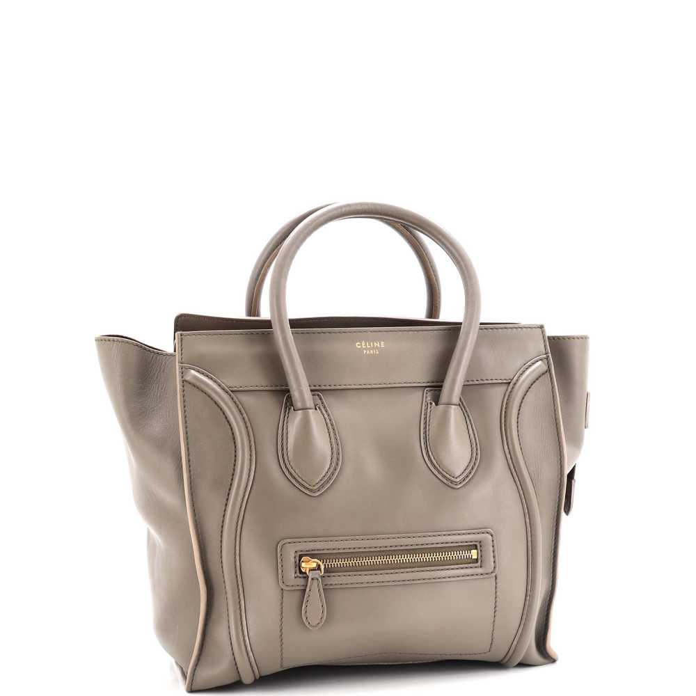 CELINE Luggage Bag Smooth Leather Mini - image 2