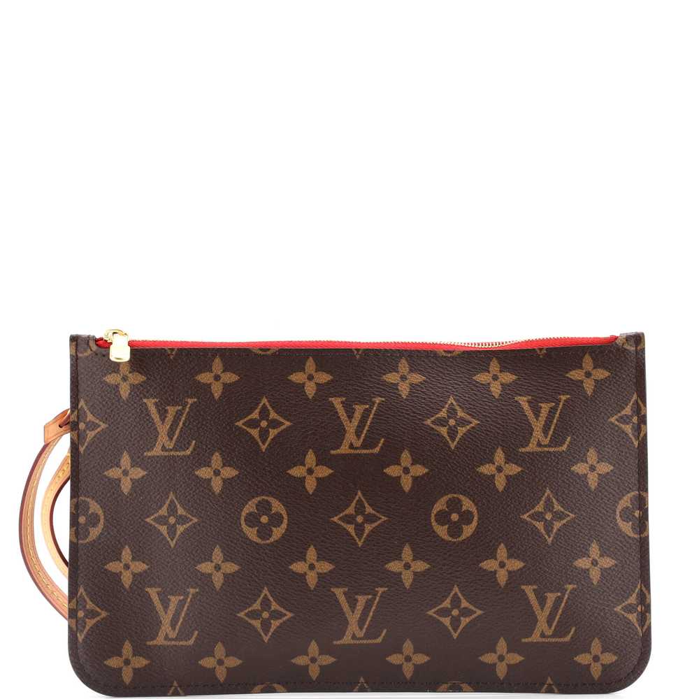 Louis Vuitton Neverfull Pochette Monogram Canvas … - image 1