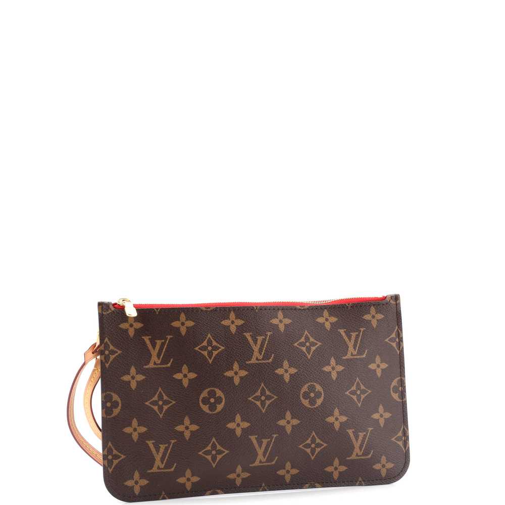 Louis Vuitton Neverfull Pochette Monogram Canvas … - image 2