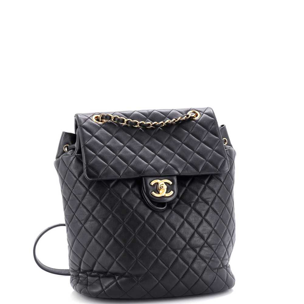 CHANEL Urban Spirit Backpack Quilted Lambskin Lar… - image 2