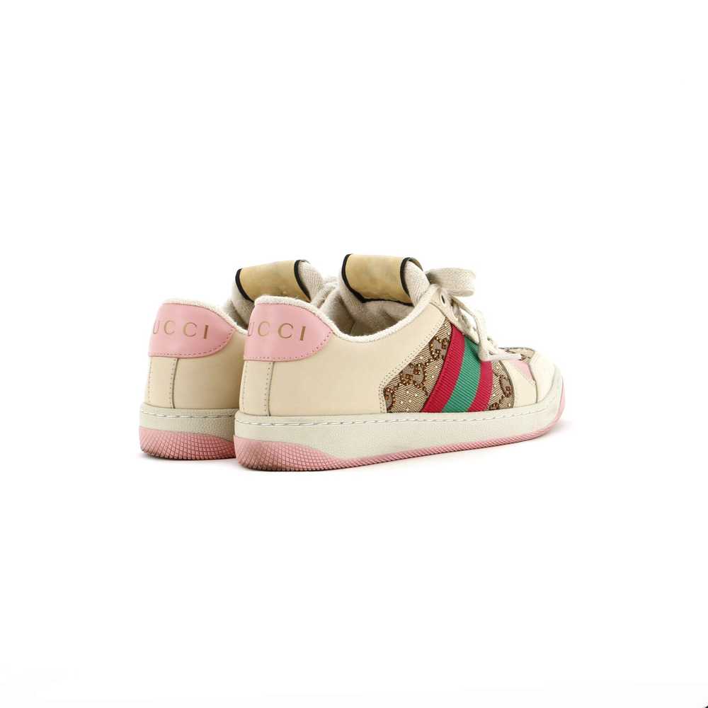 GUCCI Screener Sneakers GG Canvas with Crystals - image 3