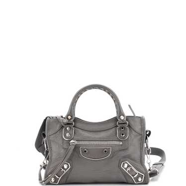 Balenciaga City Classic Metallic Edge Bag Leather 